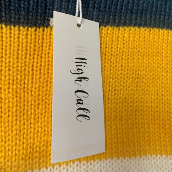 Colorblock Striped Crewneck Long Sleeve Sweater - Picture 3 of 5